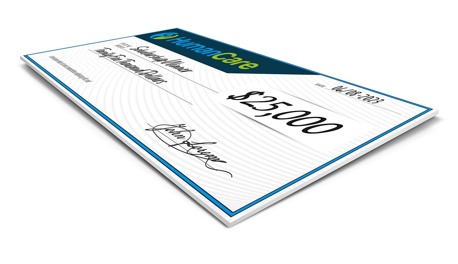 Giant Check Printing Uganda