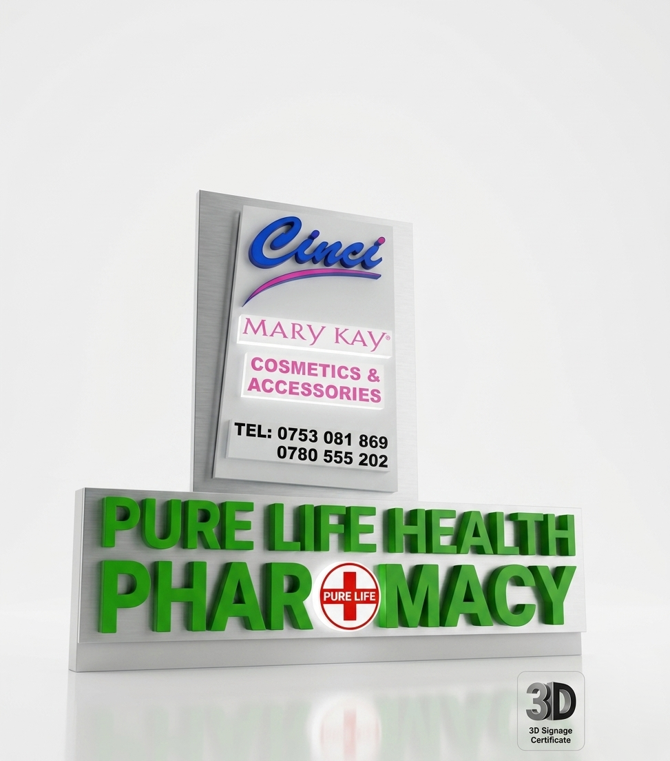 3D Sign Making in Uganda