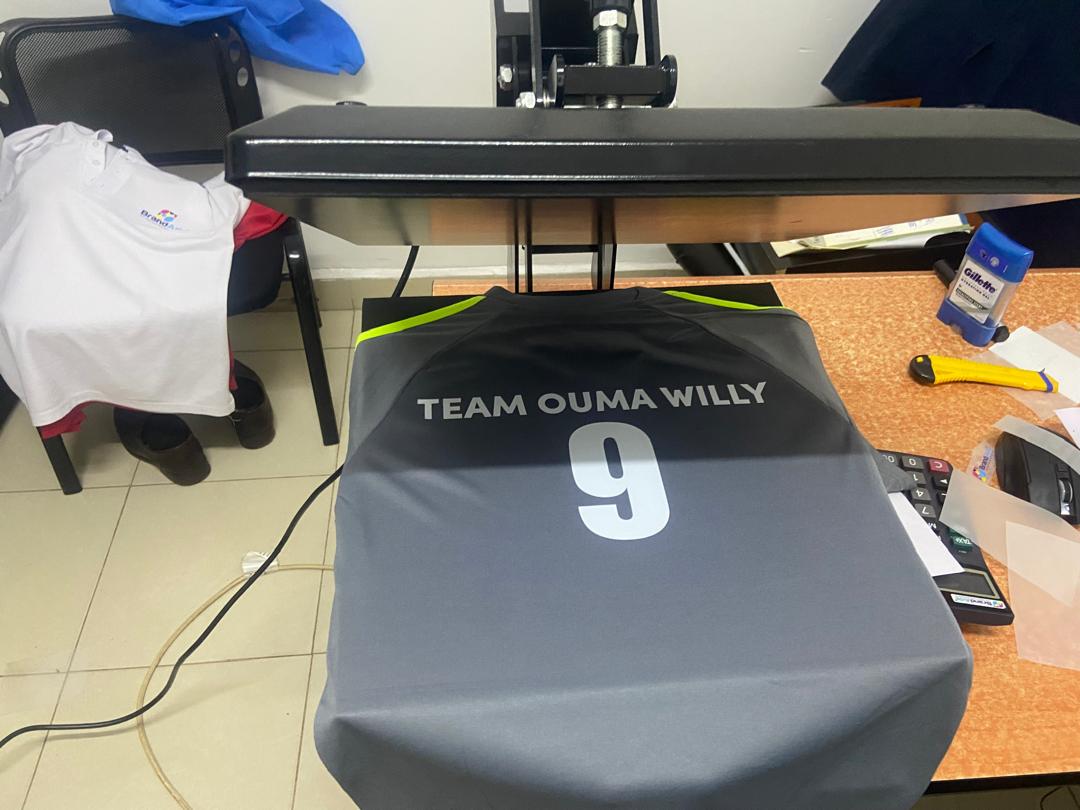 Heat transfer printing in Uganda