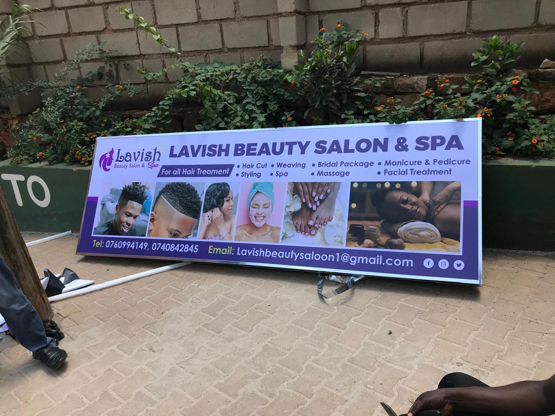 Lightbox signage Uganda