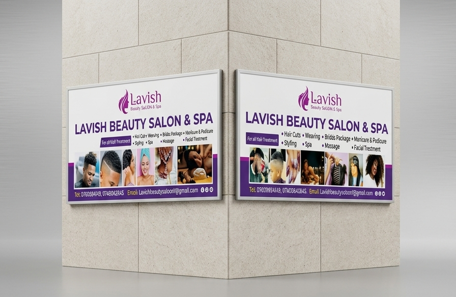 Custom signage design and fabrication Kampala