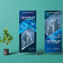 Premium X-Stand Banner Printing Uganda