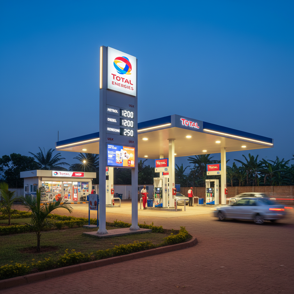 Pylon Signs for Petrol Stations & Factories Uganda